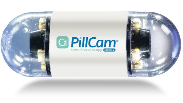 Pillcam for endoscopy